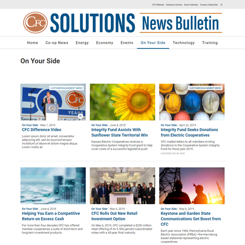 Co-op News | CFC Solutions Cooperative News